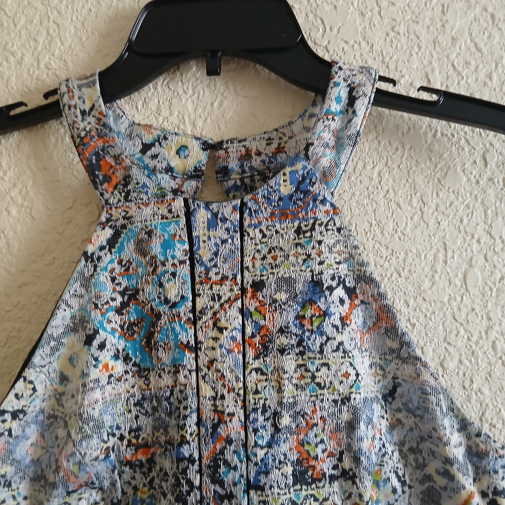 Parker Multicolor Patterned Mini Dress - image 3